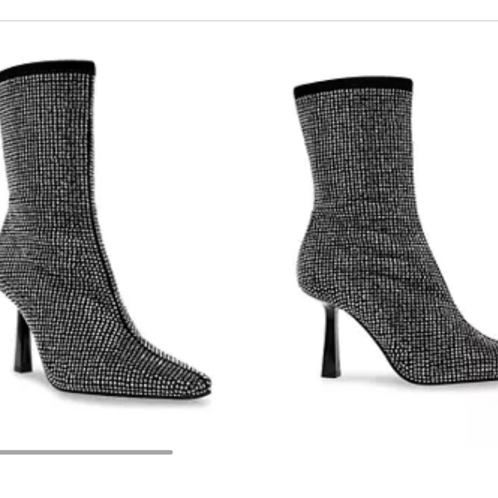 Vakay- R rhinestone boots